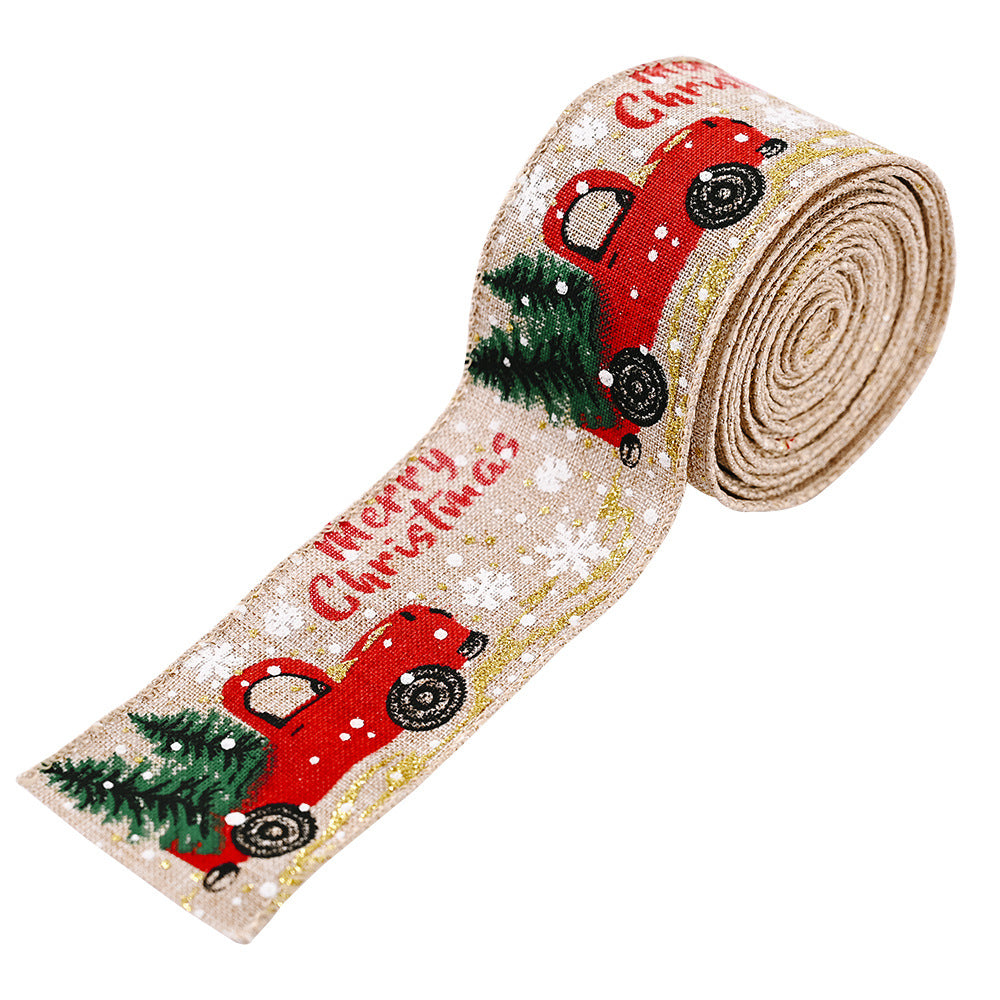 Premium Christmas Truck Ribbon