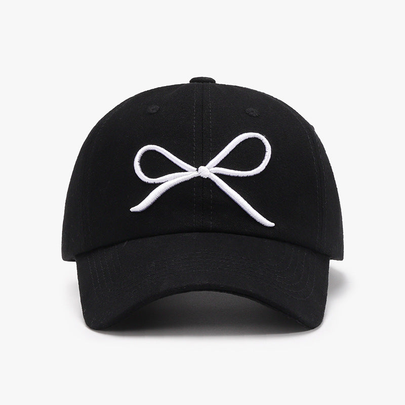 The Embroidered Bow Baseball Cap