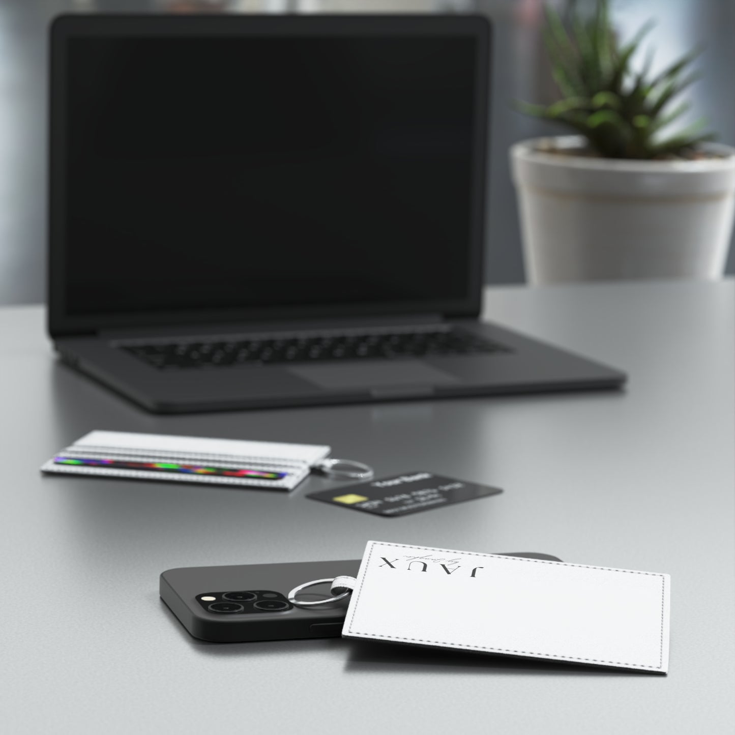 Saffiano Leather Card Holder