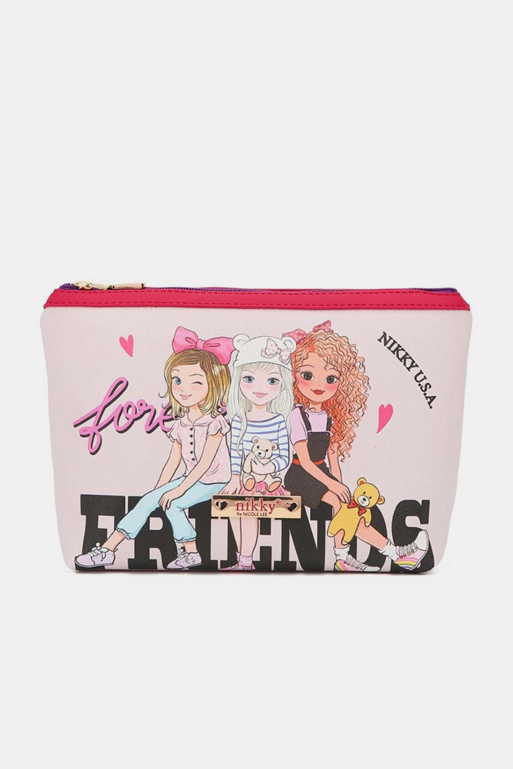 Nicole Lee® Large Cosmetic Pouch