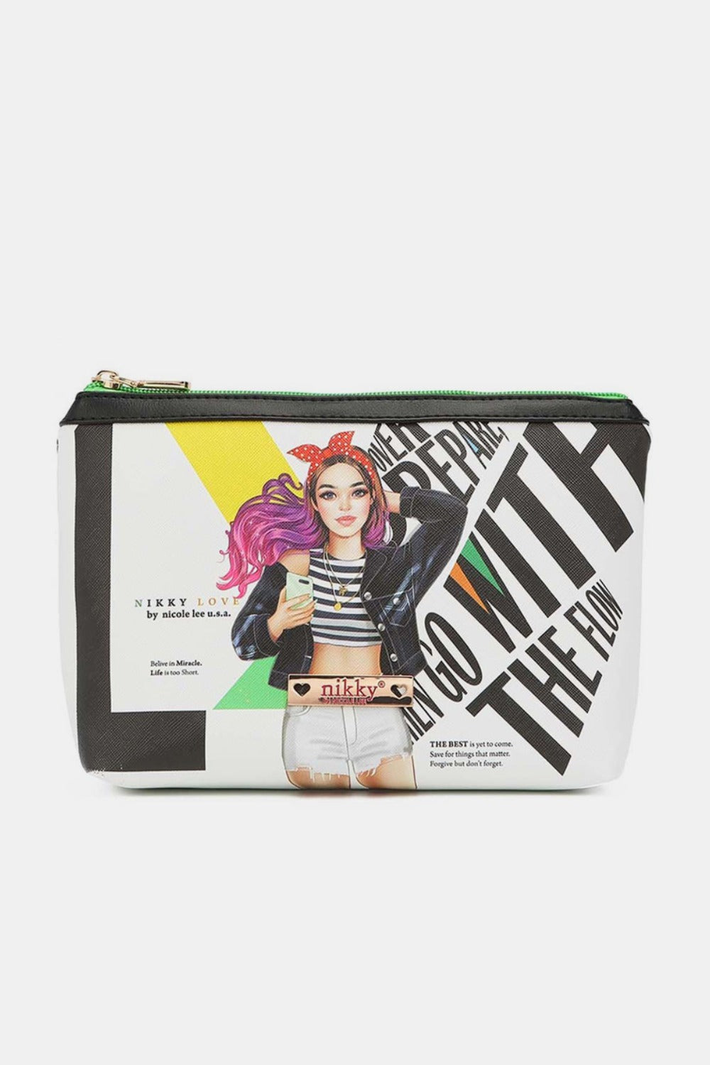 Nicole Lee® Large Cosmetic Pouch