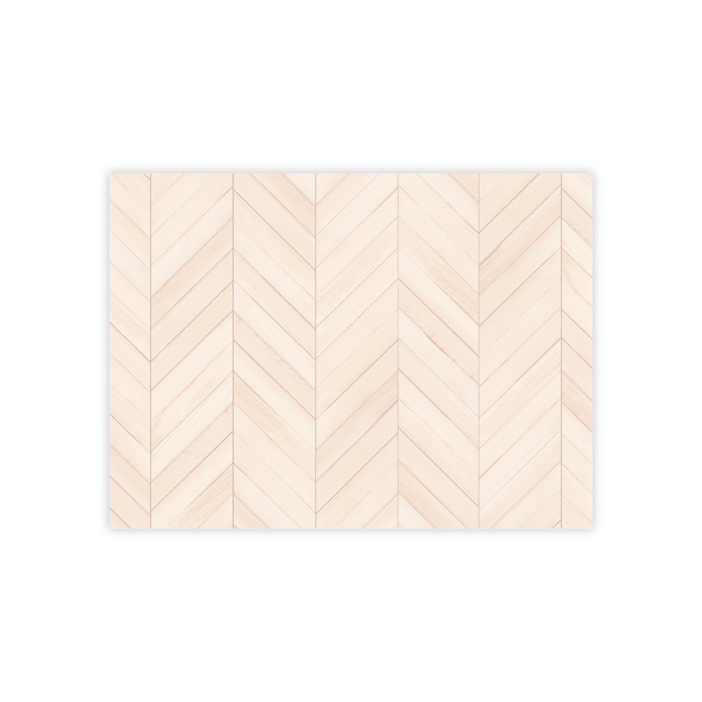 Wood Herringbone Post-it® Note Pads