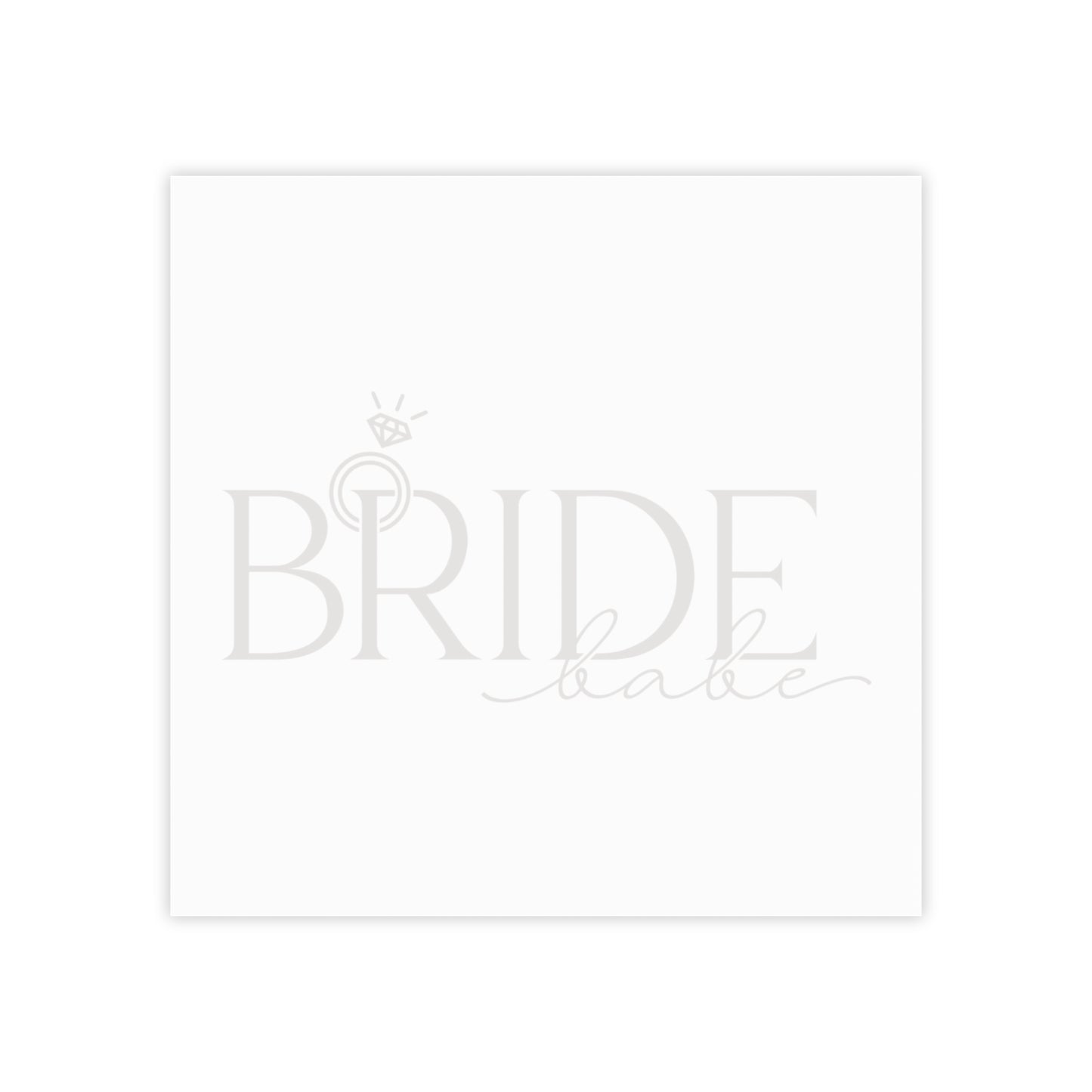 Bride Babe Post-it® Note Pad