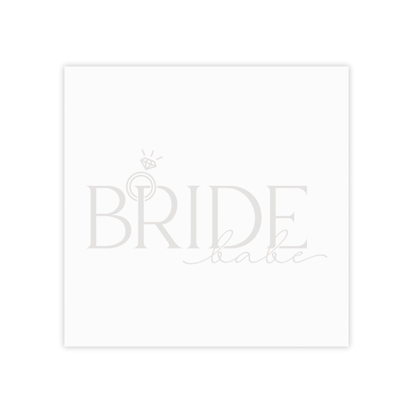 Bride Babe Post-it® Note Pad