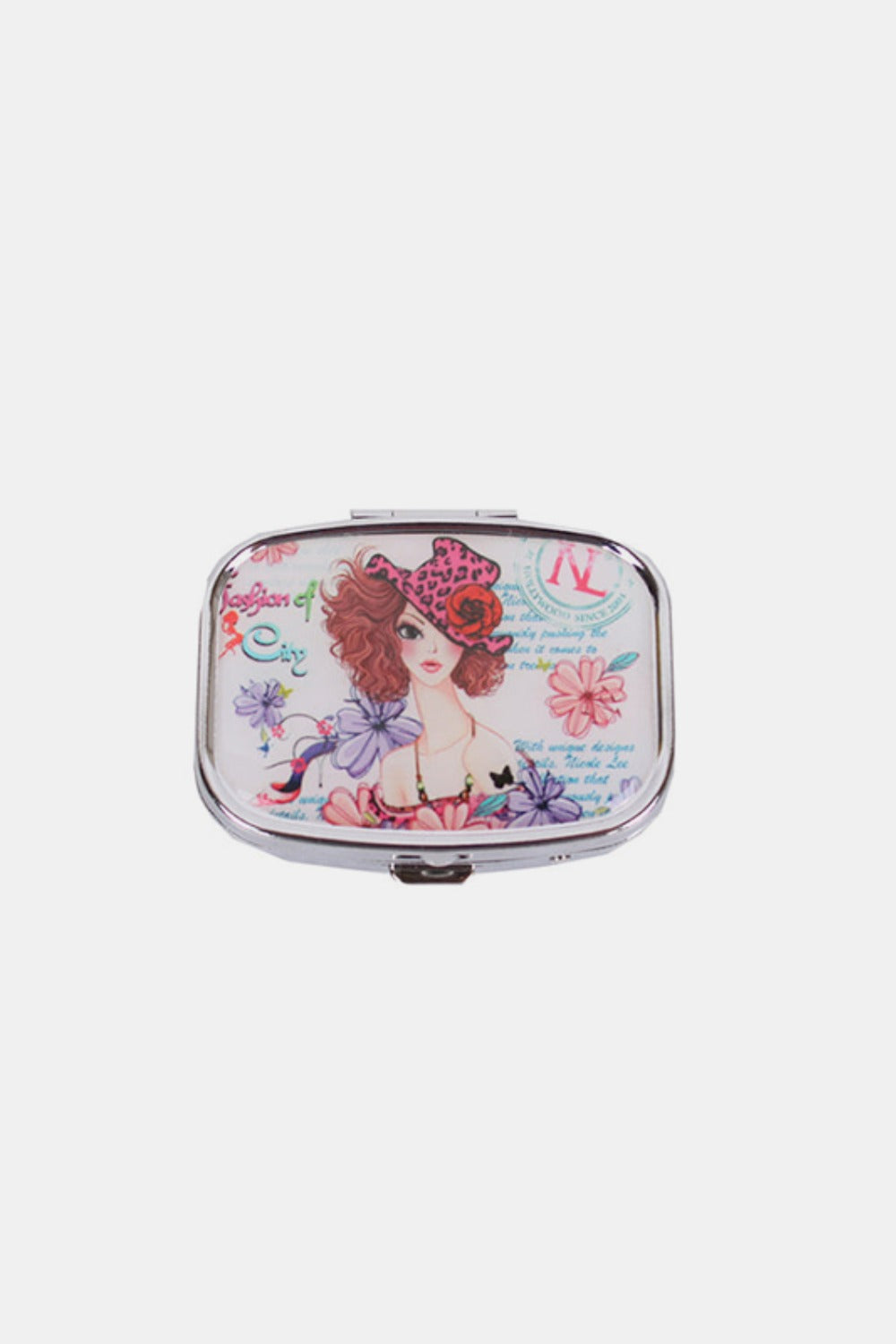 Nicole Lee® Metallic Rectangular Pill Case