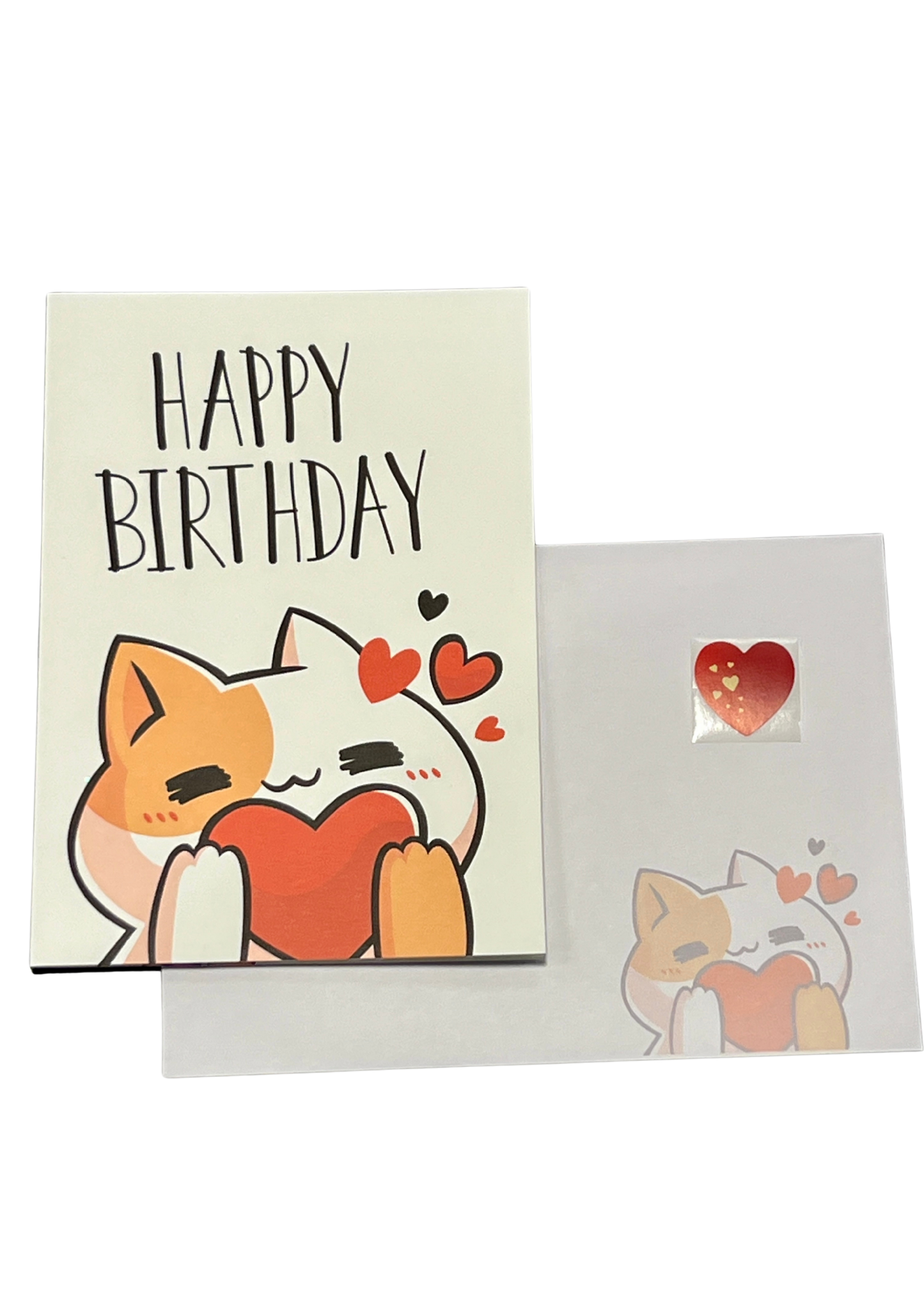 Feline Love HAPPY BIRTHDAY Card