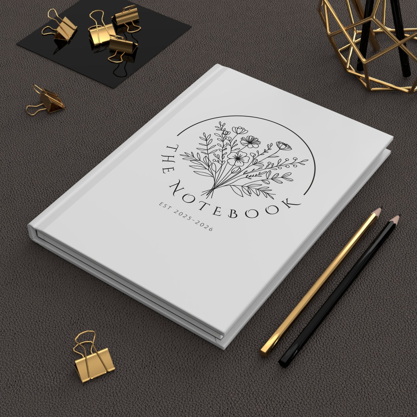 The Luxe Floral Notebook