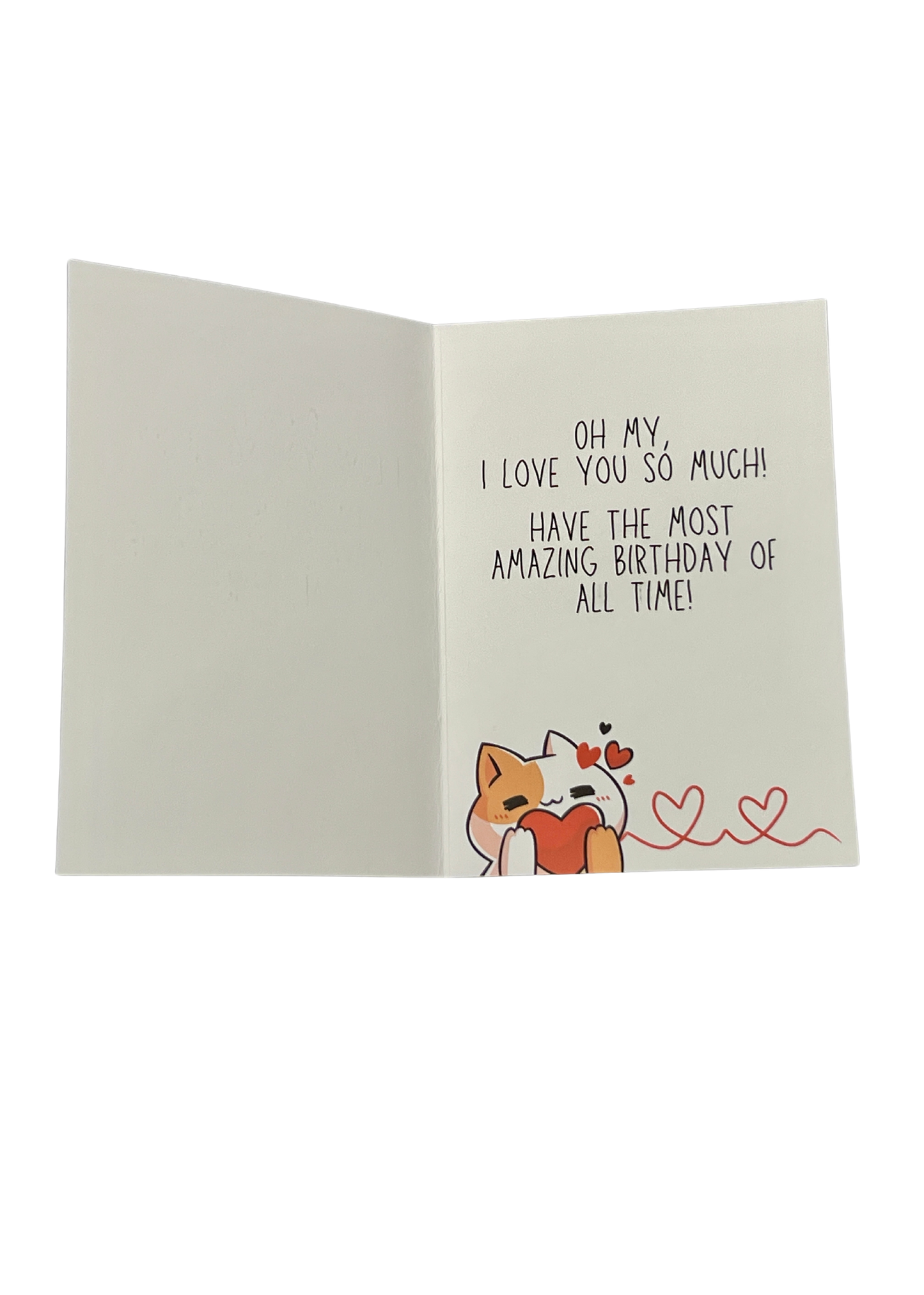 Feline Love HAPPY BIRTHDAY Card