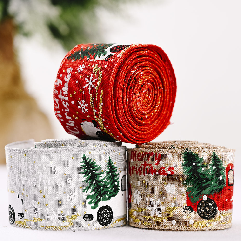 Premium Christmas Truck Ribbon
