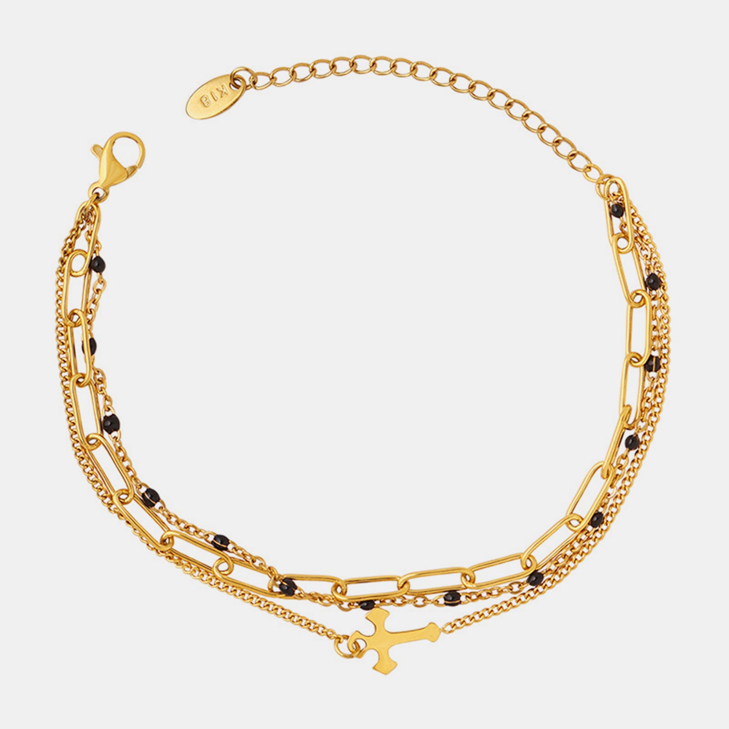 The Gold Triple-layer Bracelet