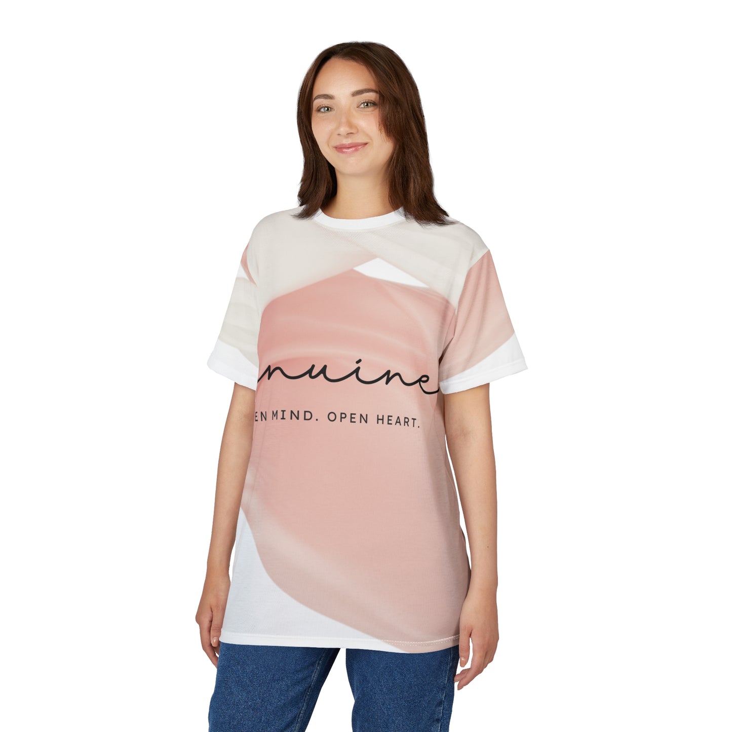 The GENUINE Open Mind Open Heart Tee