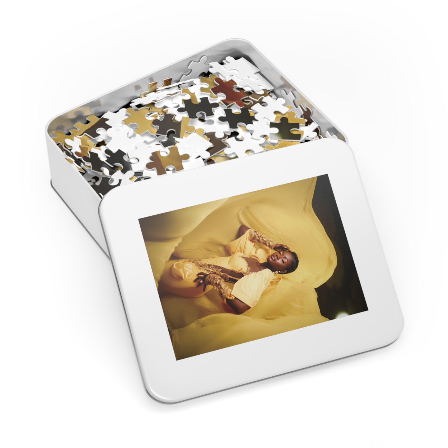 Citrine Noir Goddess Jigsaw Puzzle