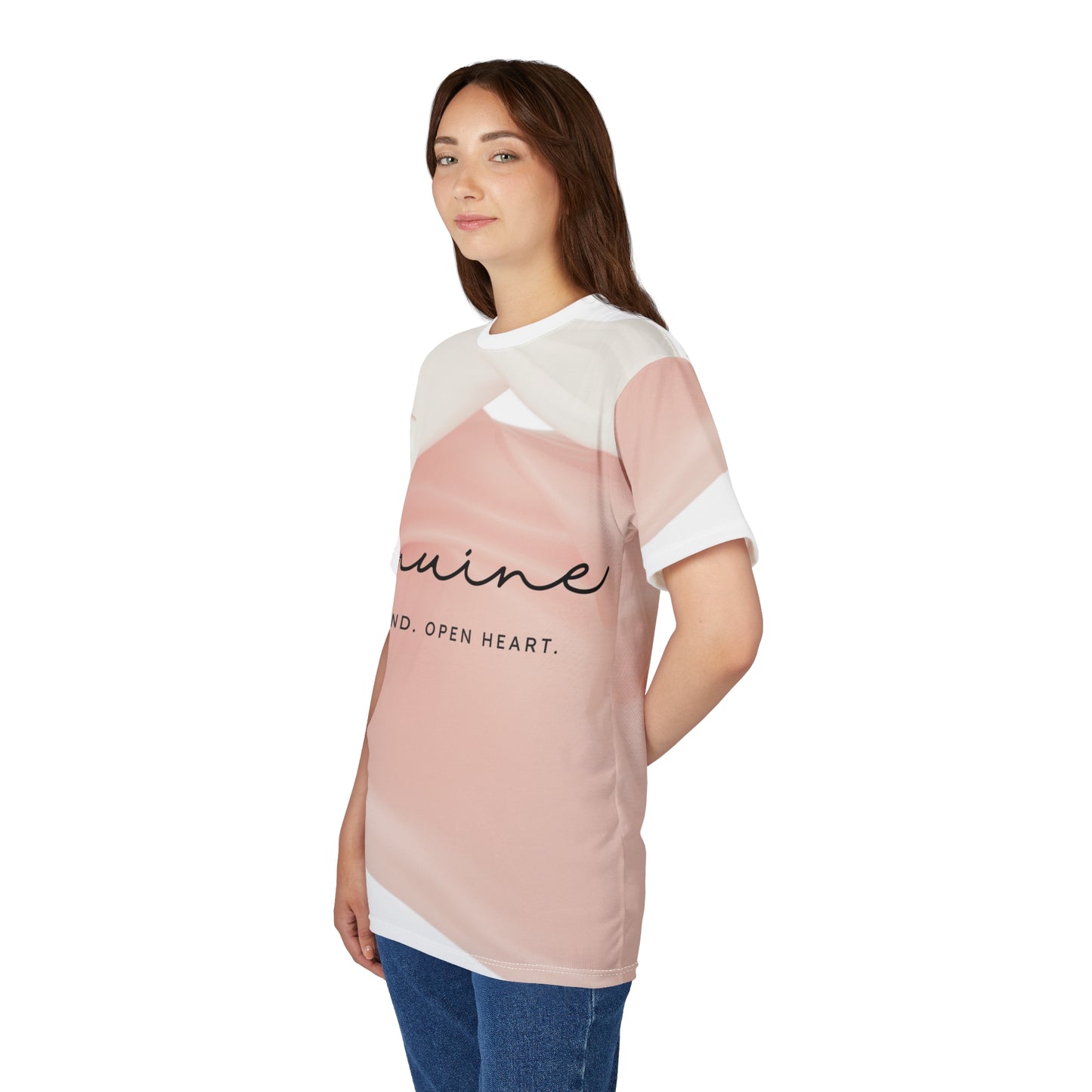The GENUINE Open Mind Open Heart Tee