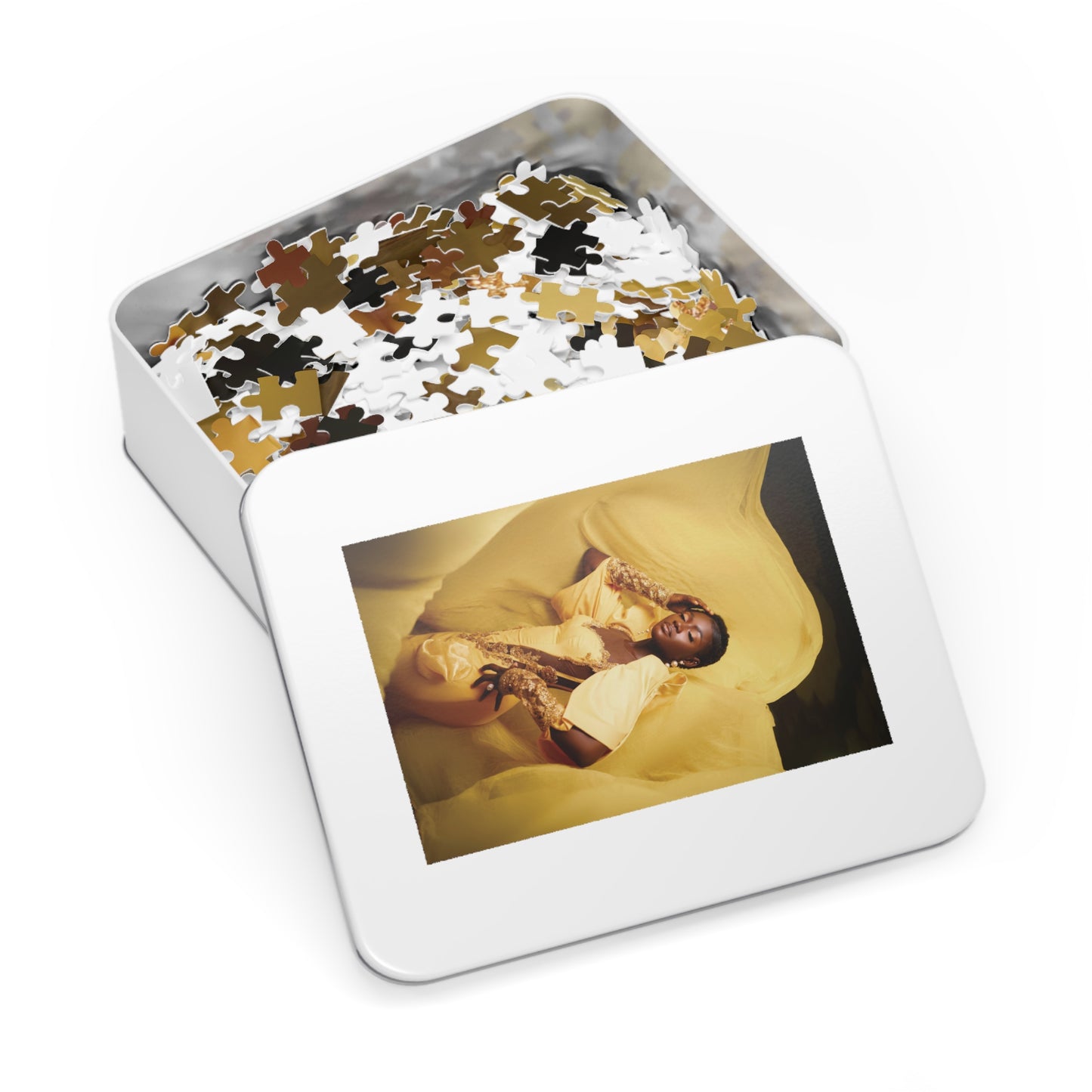 Citrine Noir Goddess Jigsaw Puzzle