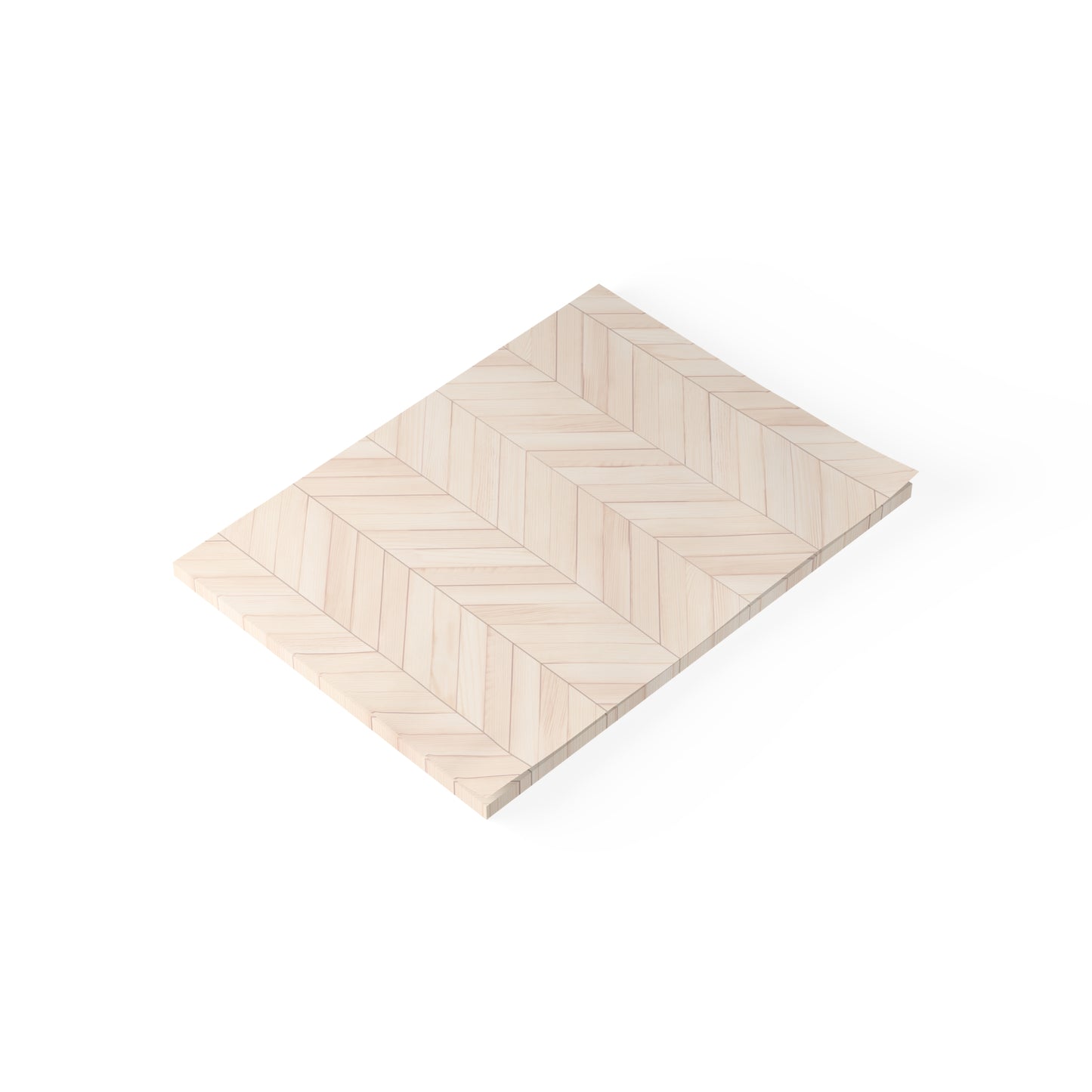 Wood Herringbone Post-it® Note Pads