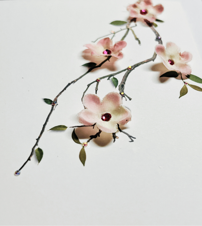 3D Blossom Birthday Card