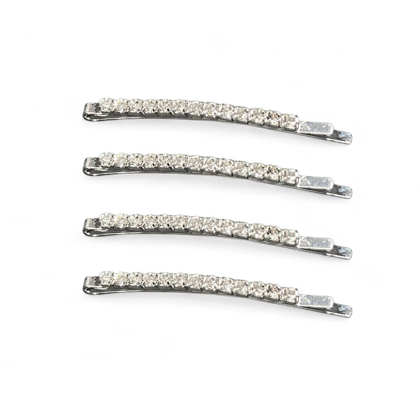 Bridal Hair Embellishments Crystalline Straight Bar (4 pcs.)