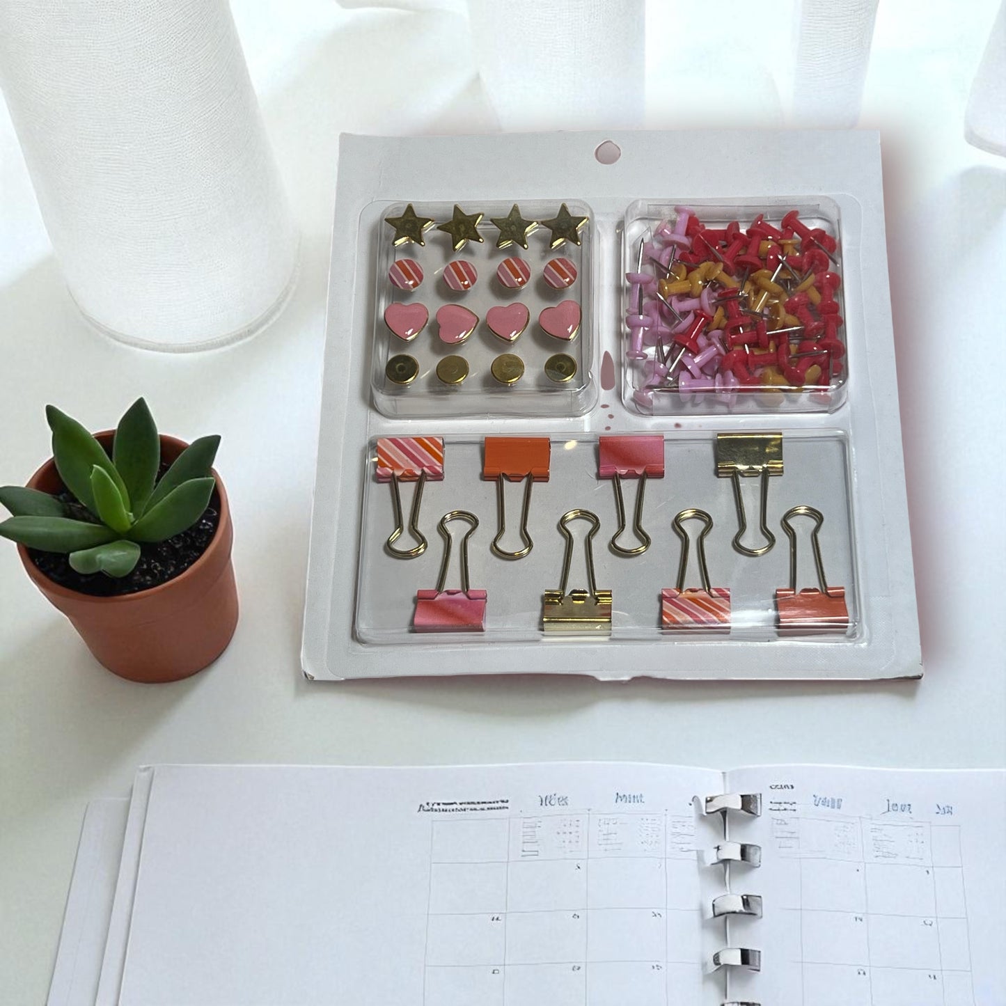 Summer Sizzle Office Pushpin Set