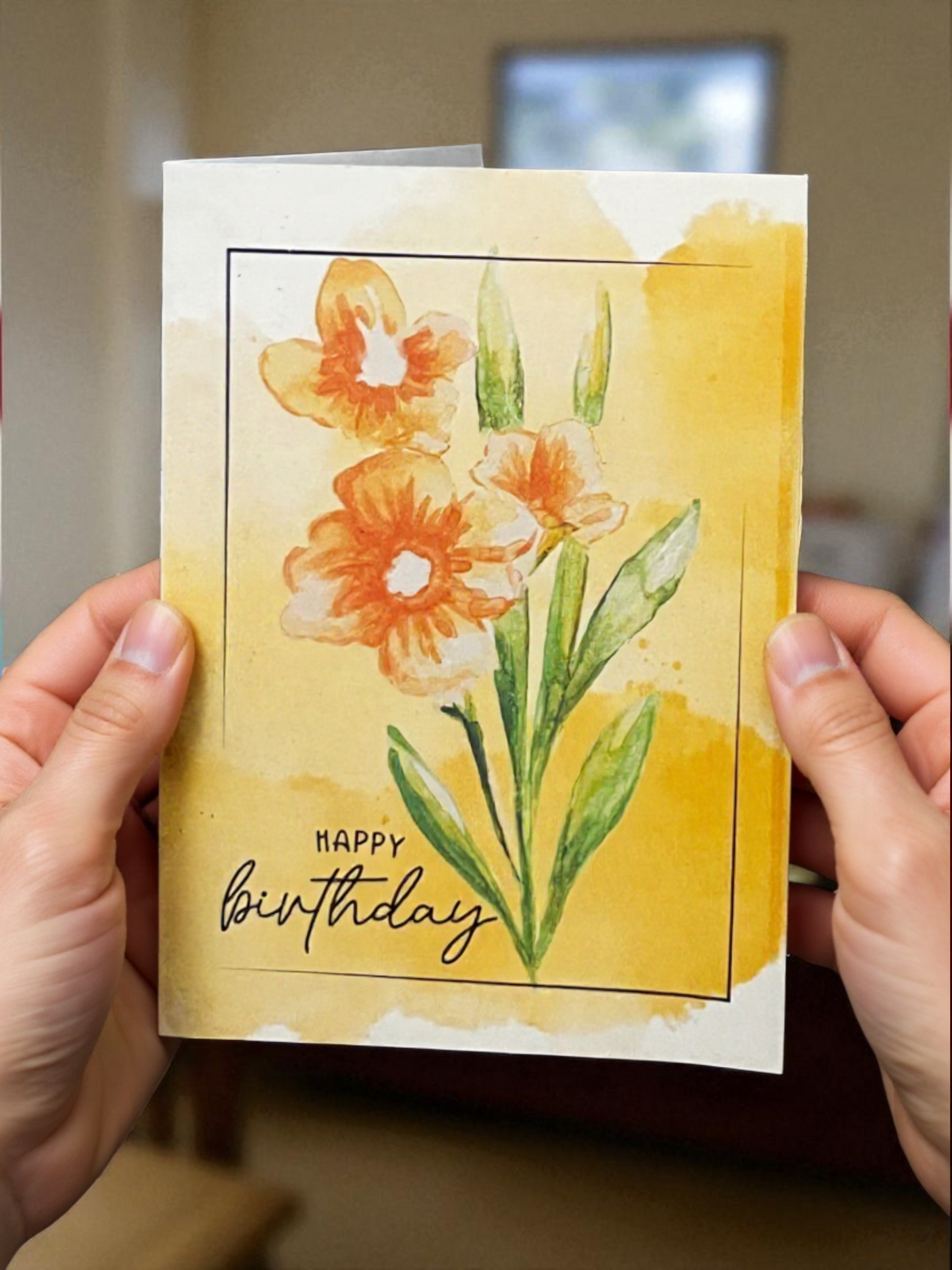 Floral Birthday Card