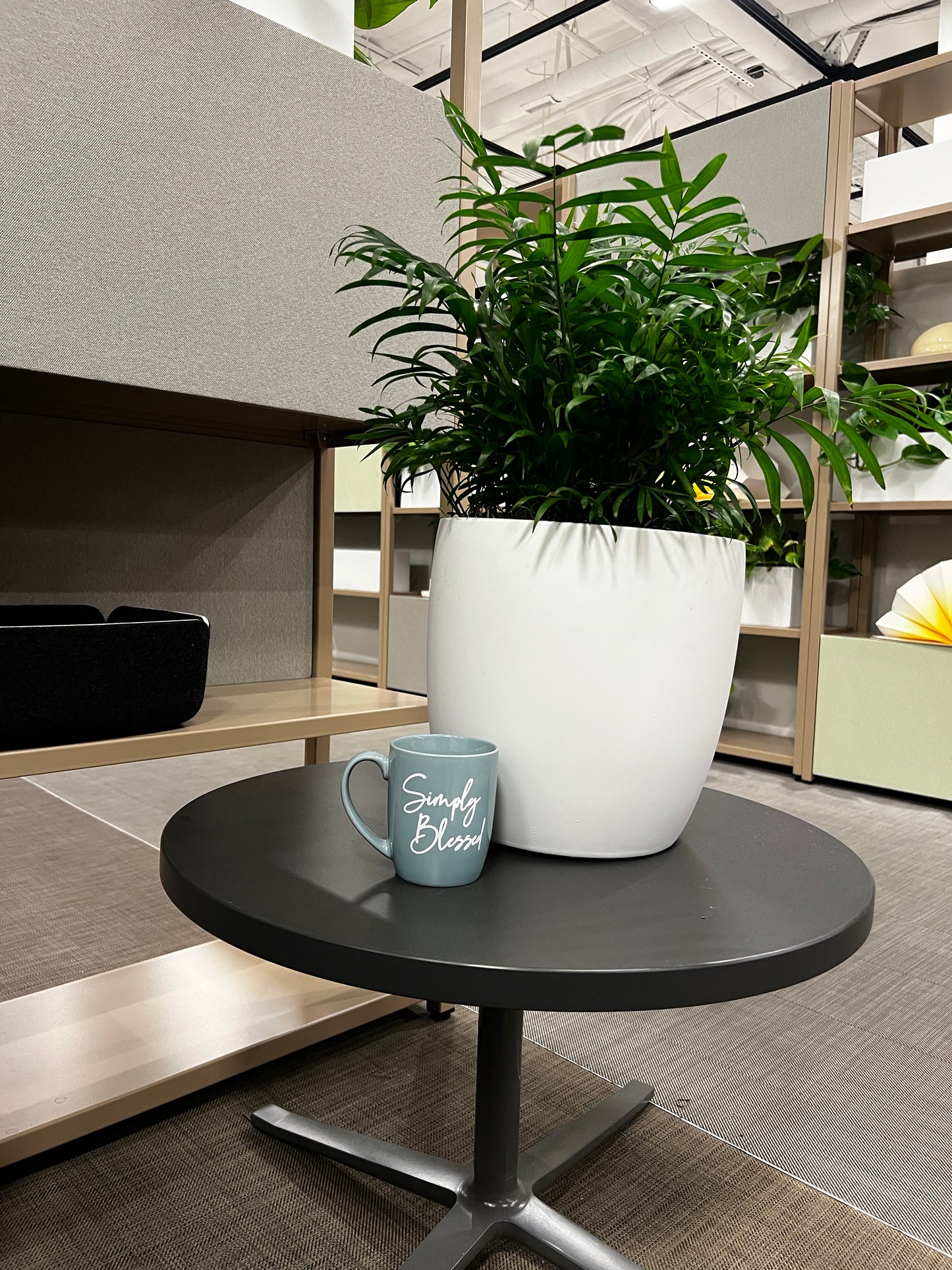 SIMPLY BLESSED Turquoise Mug