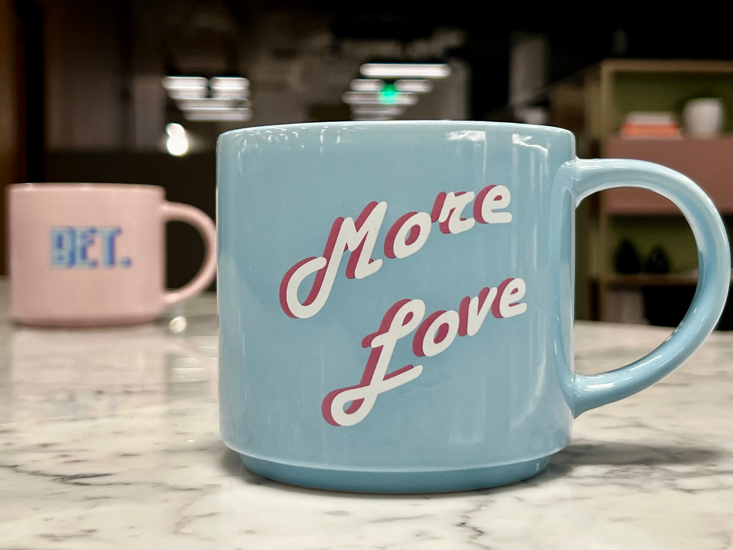 MORE LOVE & BET. Mug Set
