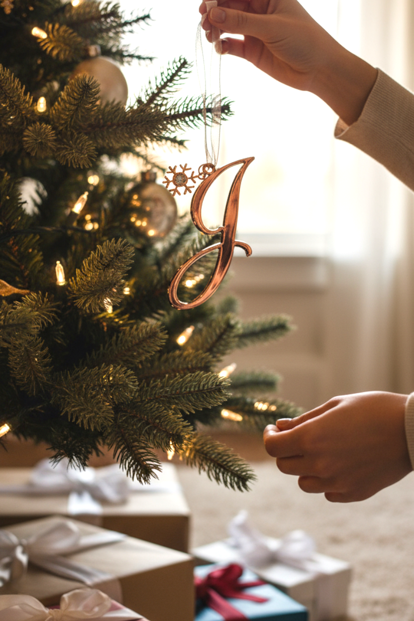 Luxury Letter Ornament