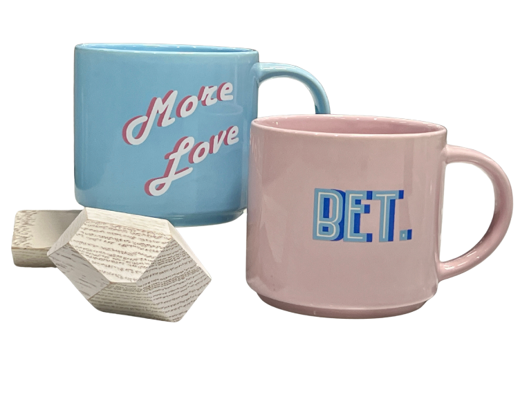MORE LOVE & BET. Mug Set