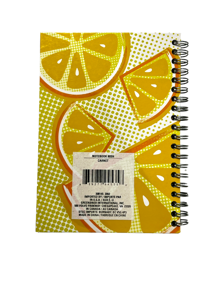 SQUEEZE THE DAY Spiral Notebook