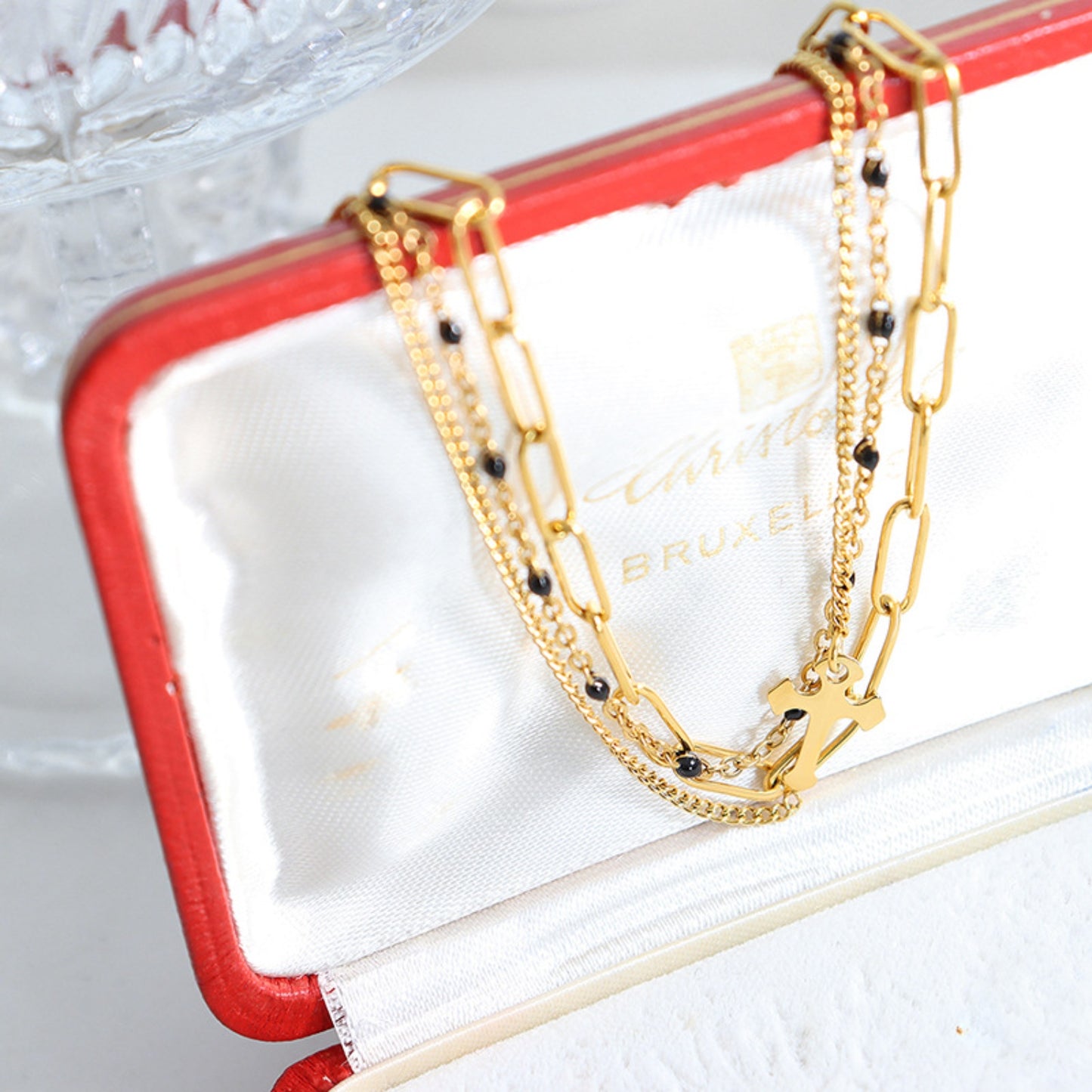 The Gold Triple-layer Bracelet