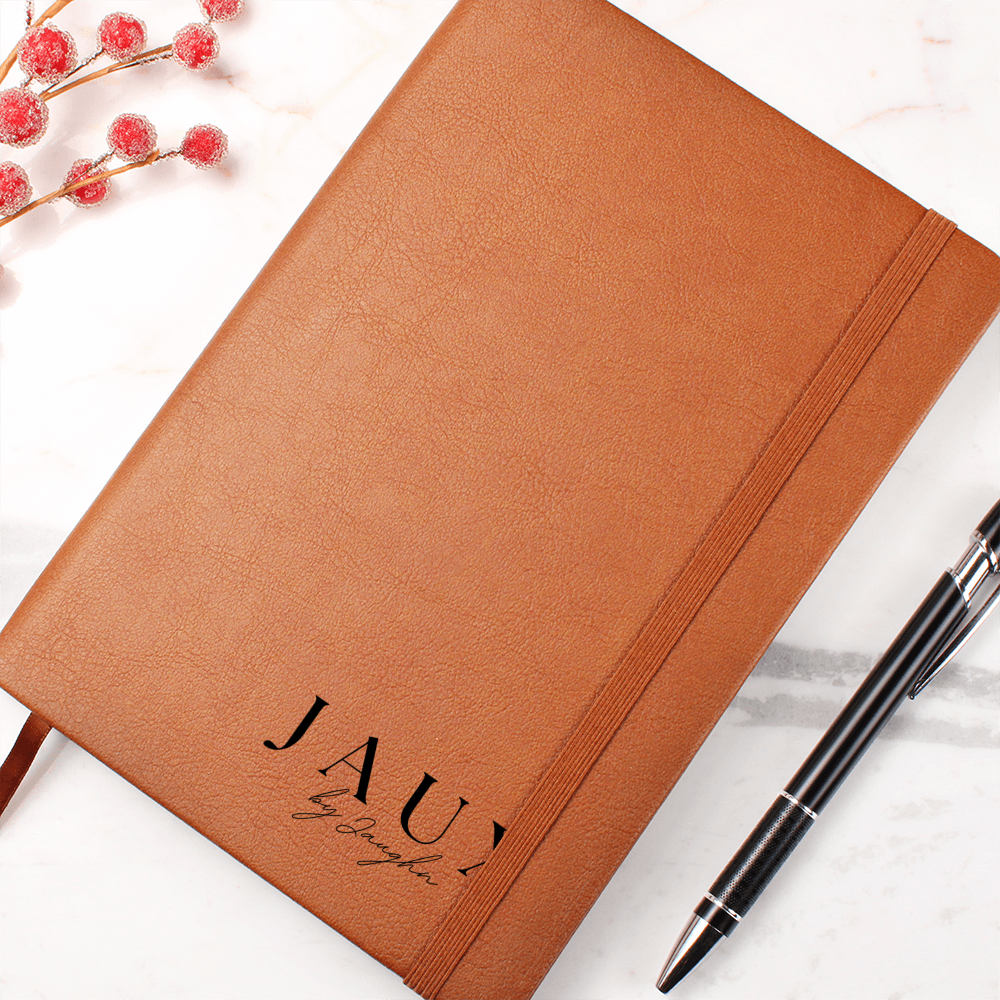Jaux's Classic Leather Notebook