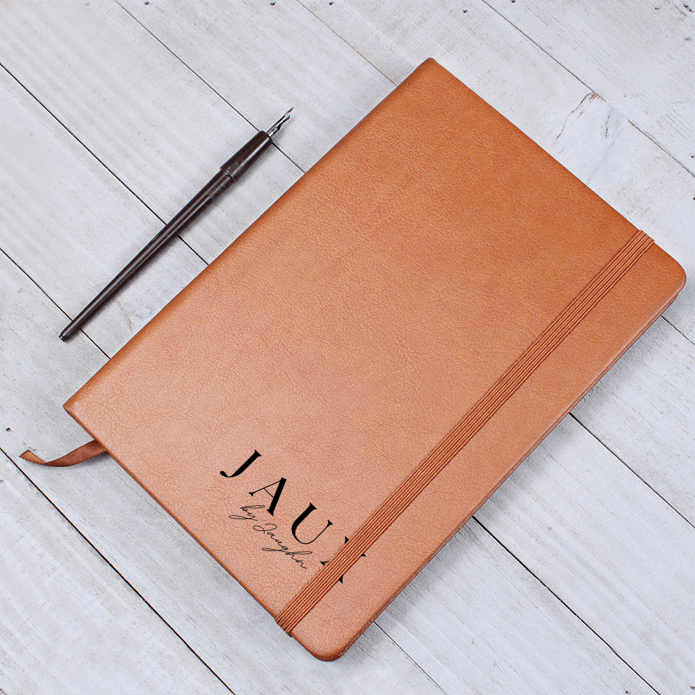 Jaux's Classic Leather Notebook