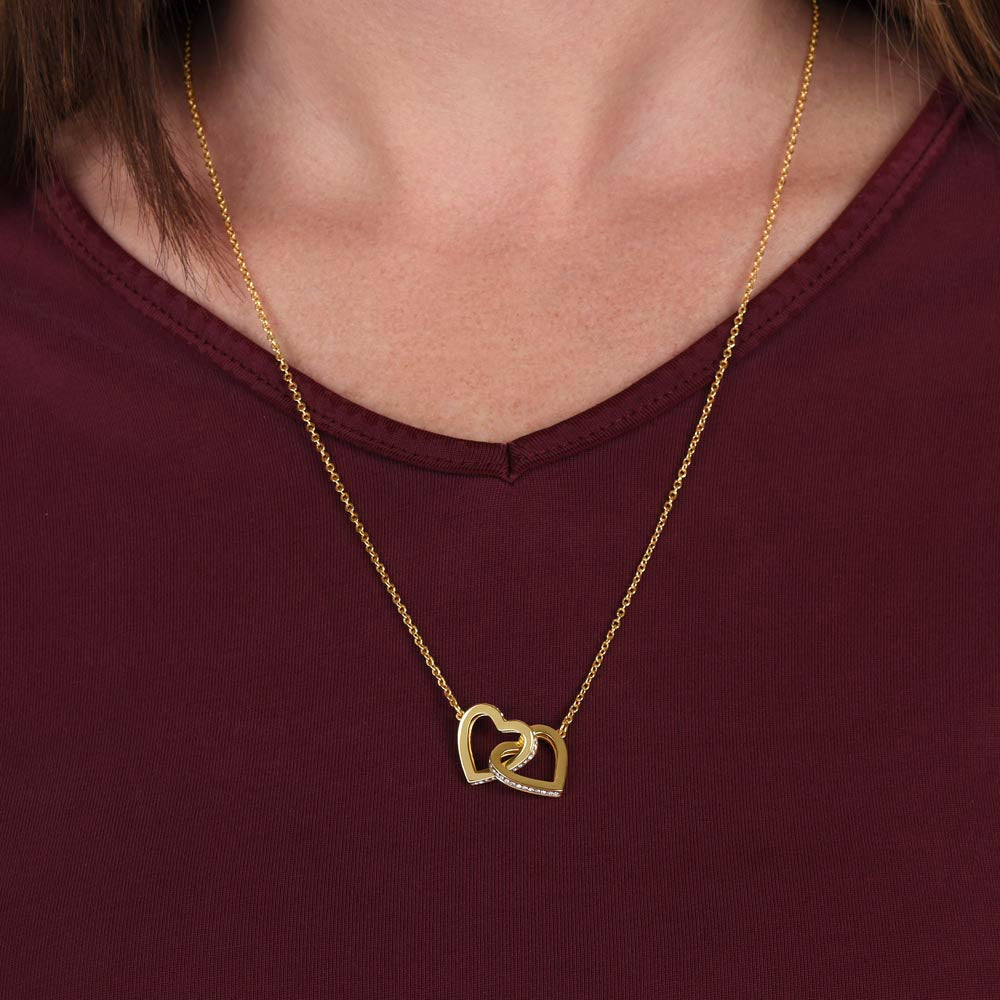 The Interlocking Hearts Forever Necklace