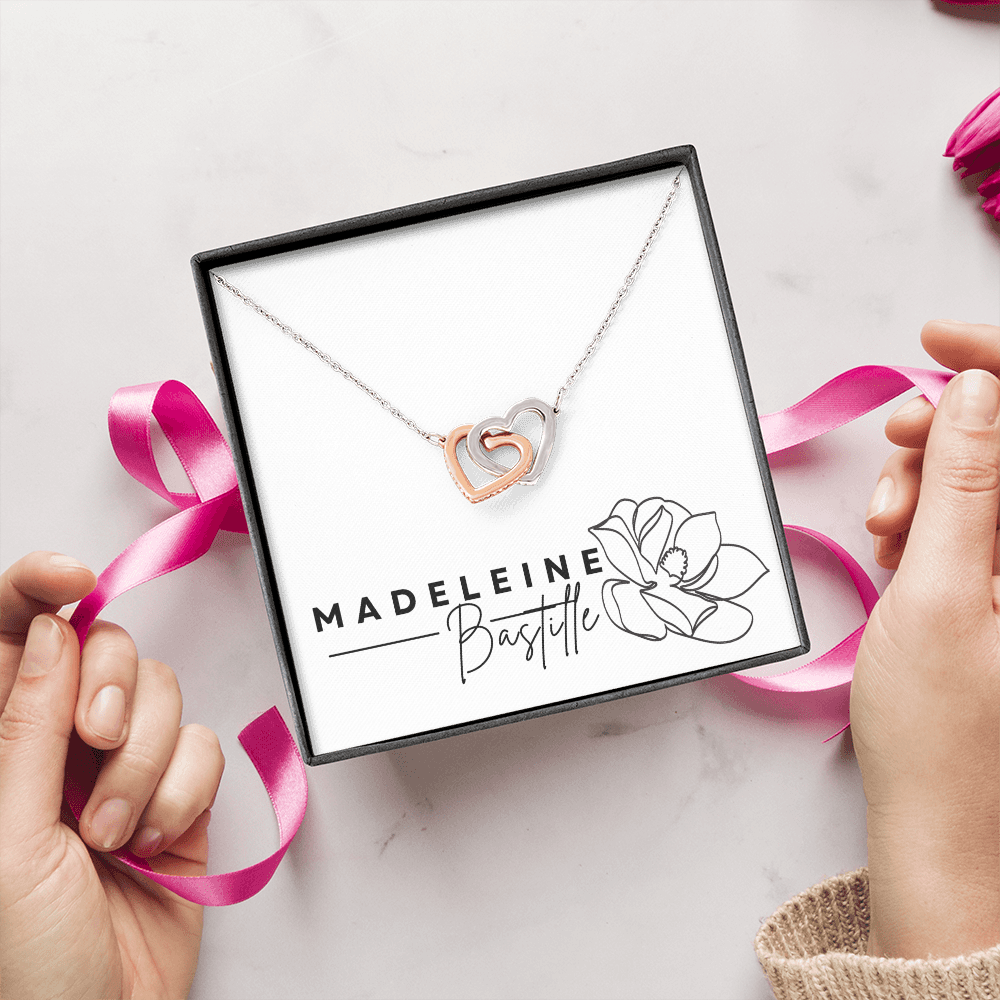 The Interlocking Hearts Forever Necklace