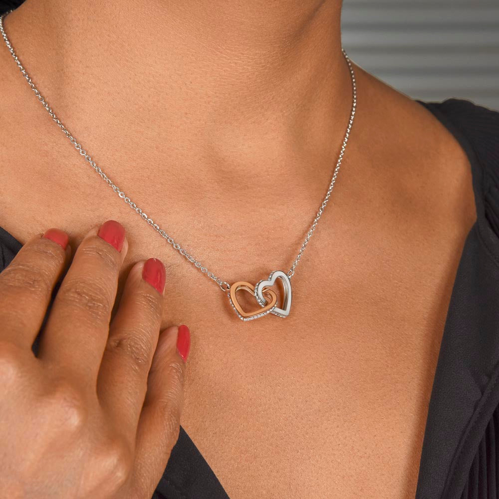 The Interlocking Hearts Forever Necklace
