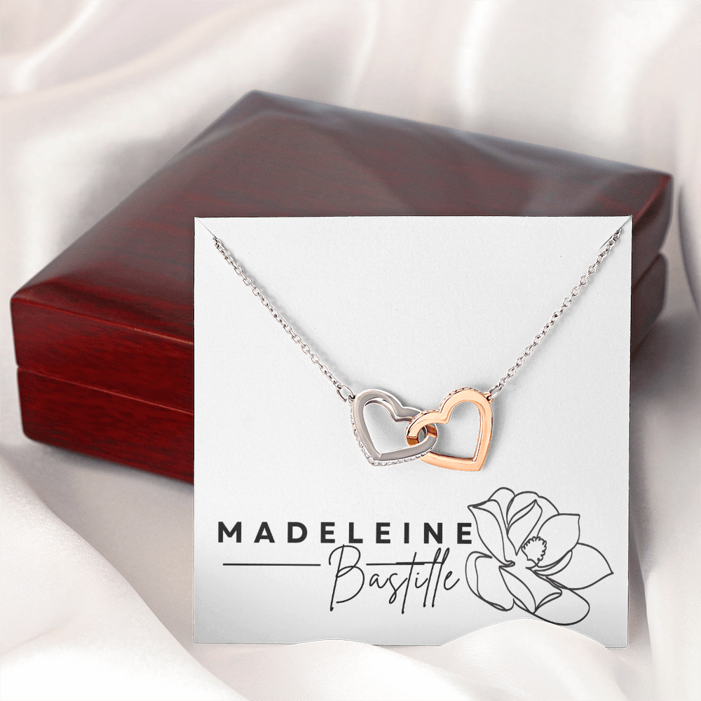 The Interlocking Hearts Forever Necklace