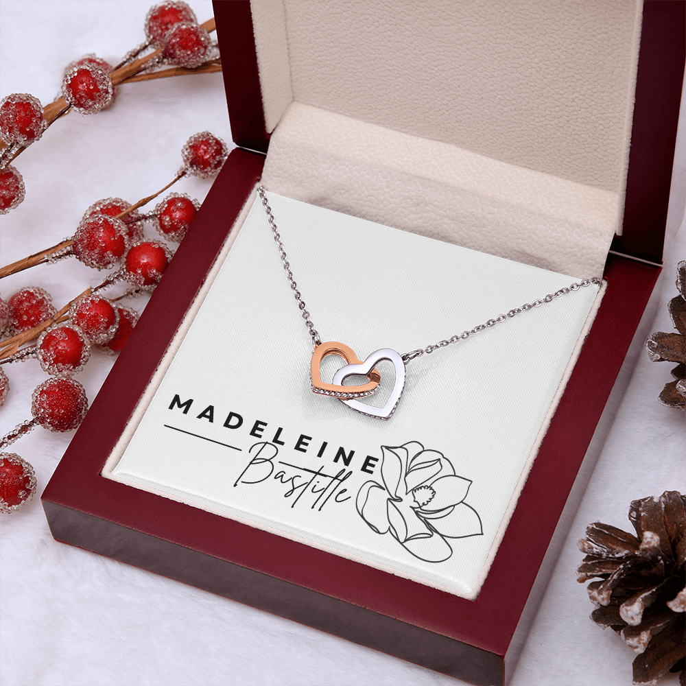 The Interlocking Hearts Forever Necklace