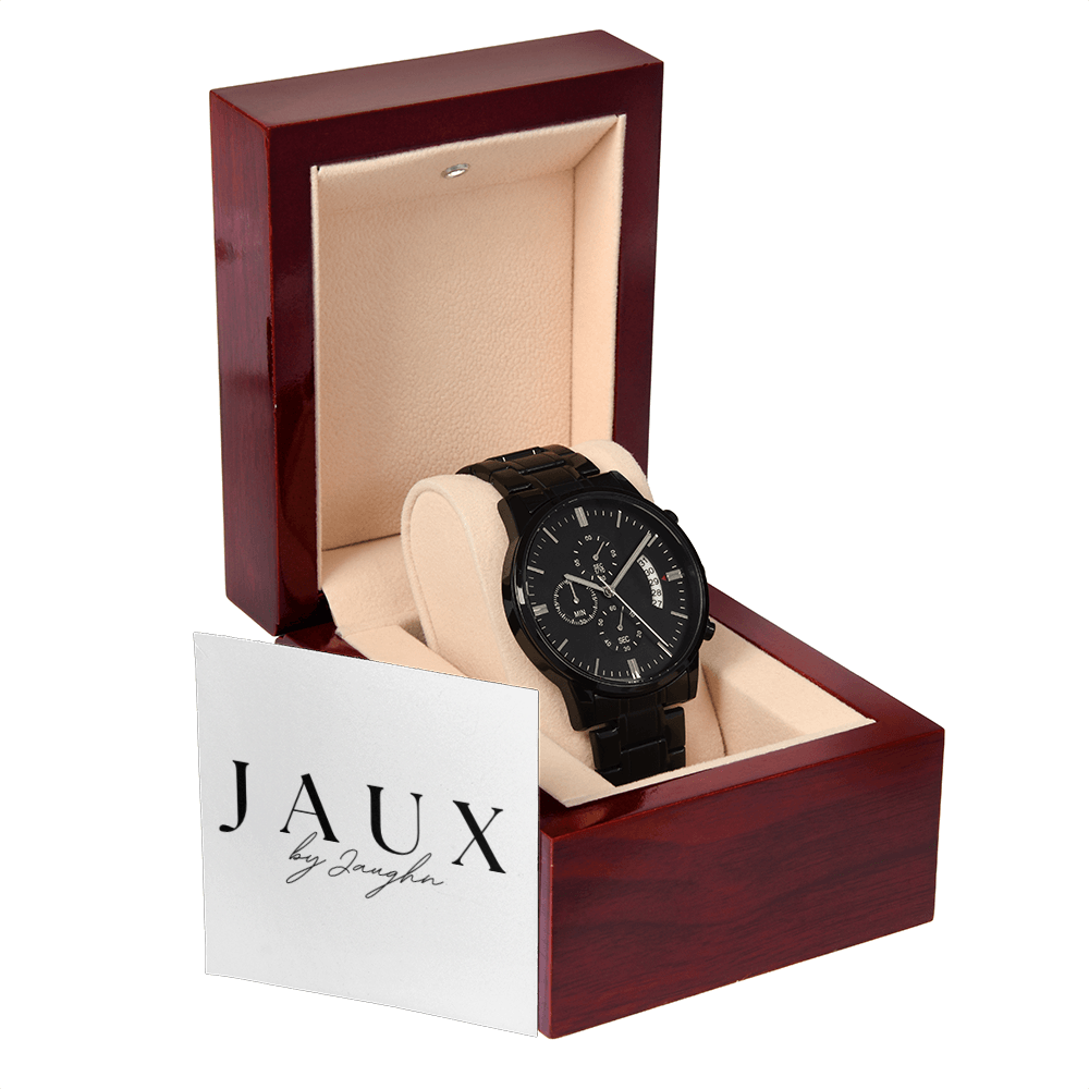 The Onyx Chronograph Watch