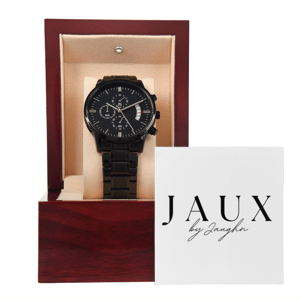 The Onyx Chronograph Watch
