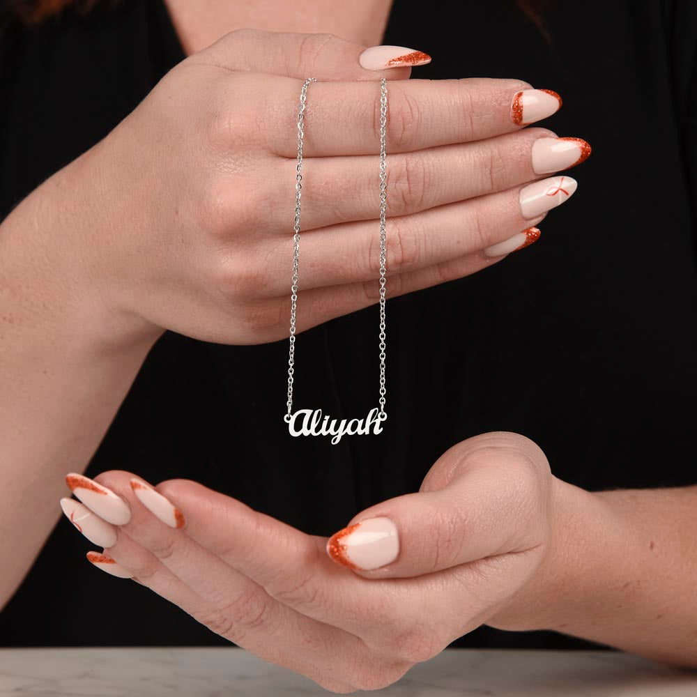 The Personalized Name or Word Necklace