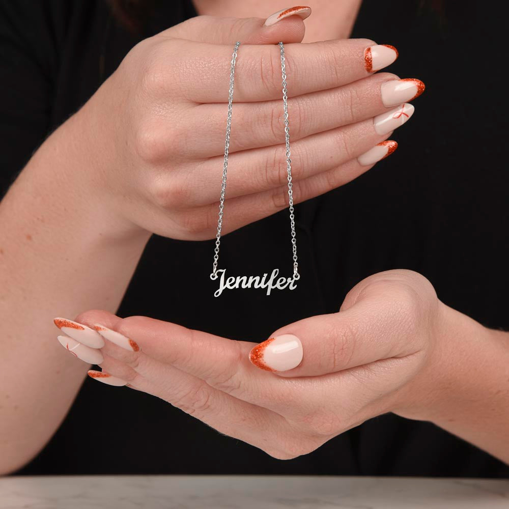 The Personalized Name or Word Necklace