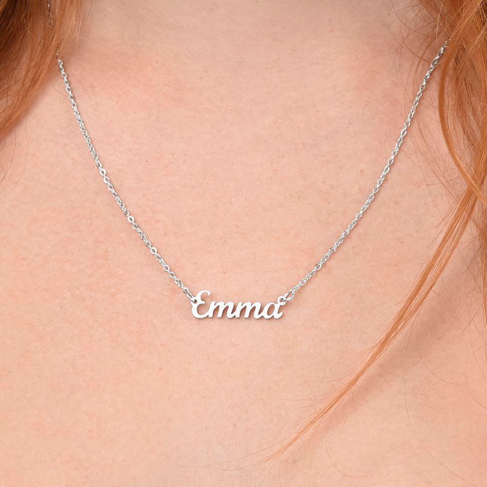 The Personalized Name or Word Necklace