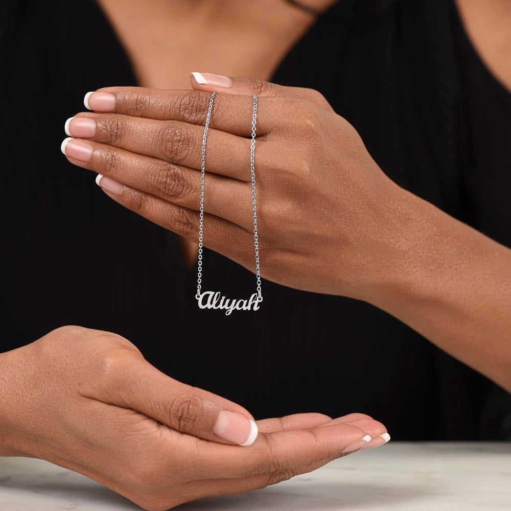 The Personalized Name or Word Necklace