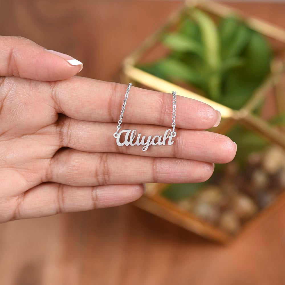 The Personalized Name or Word Necklace