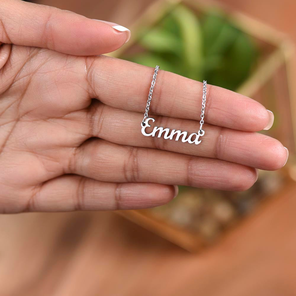 The Personalized Name or Word Necklace