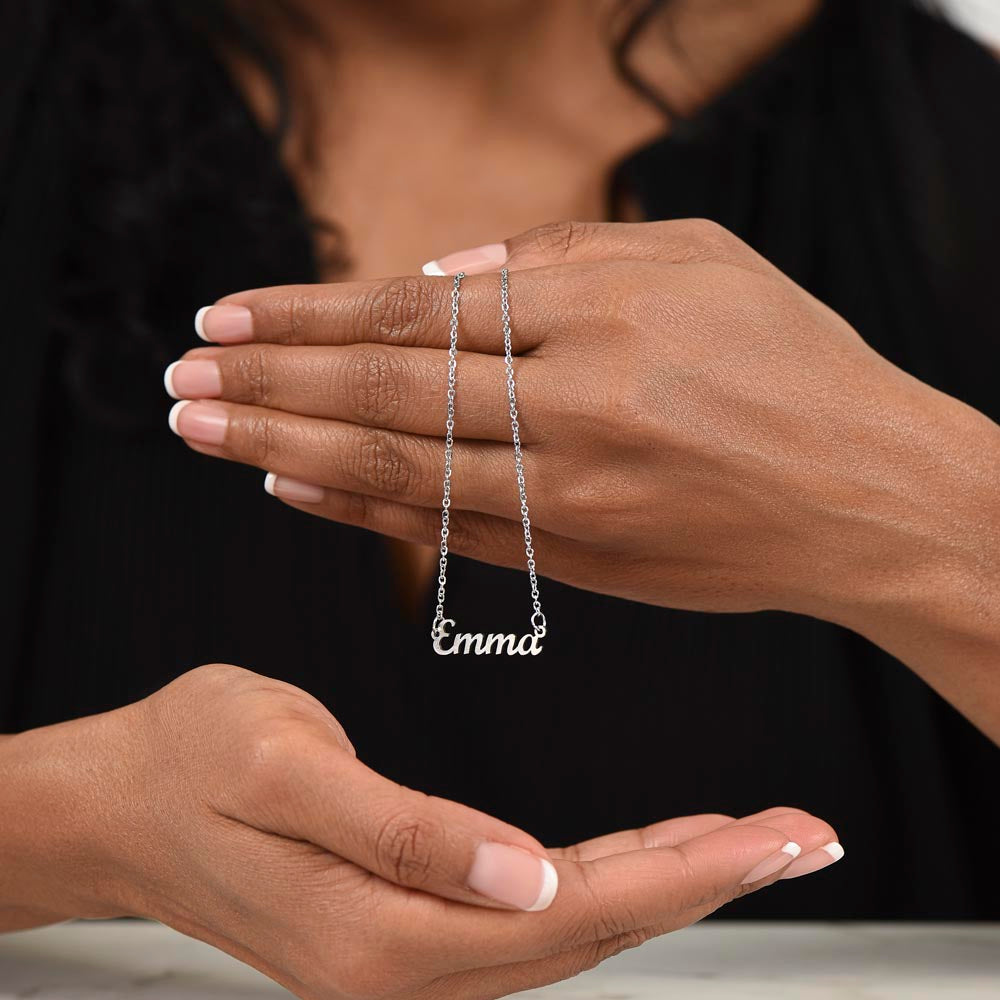The Personalized Name or Word Necklace