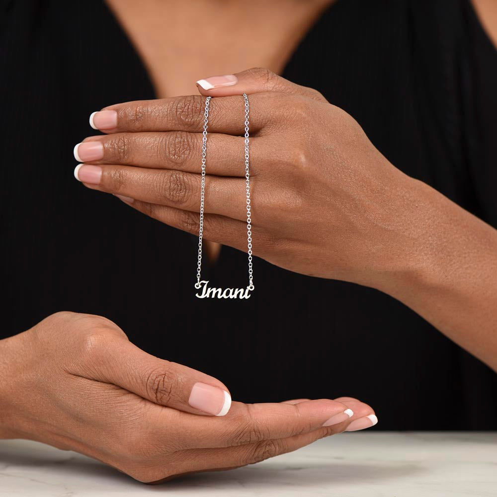 The Personalized Name or Word Necklace