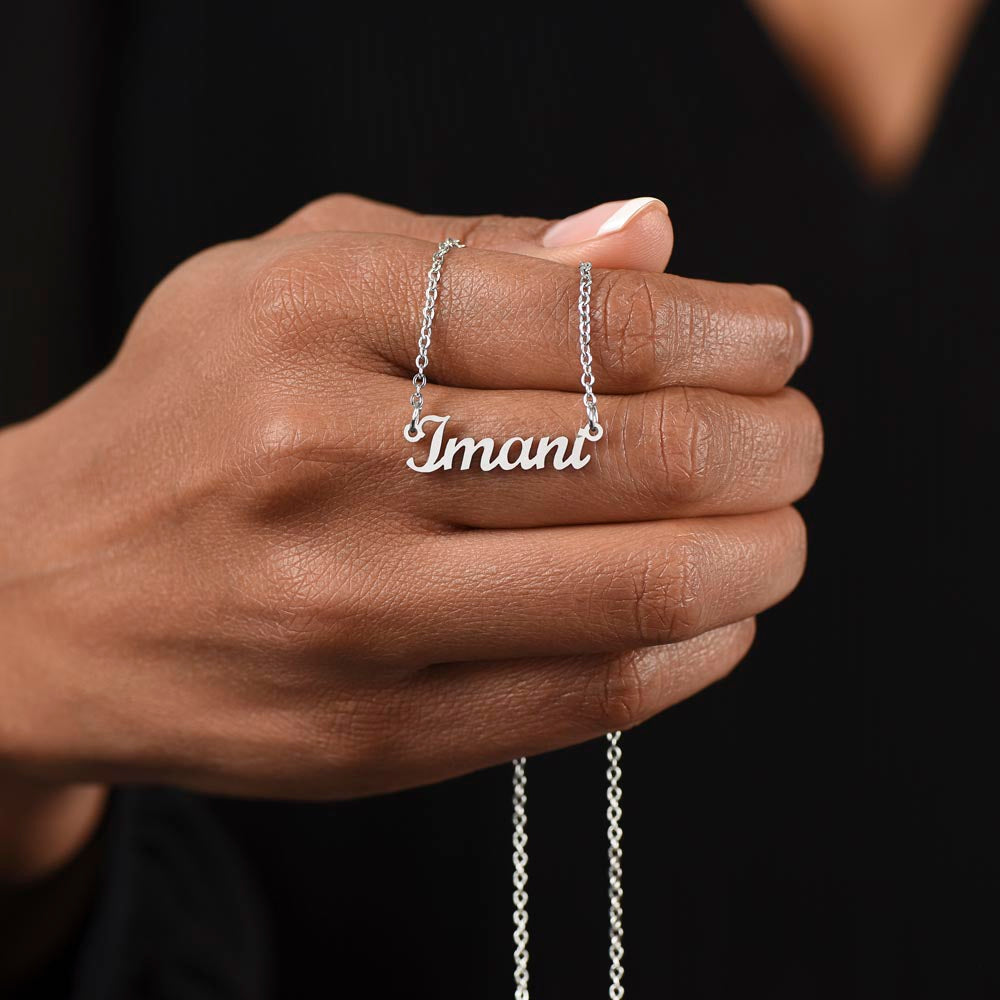 The Personalized Name or Word Necklace
