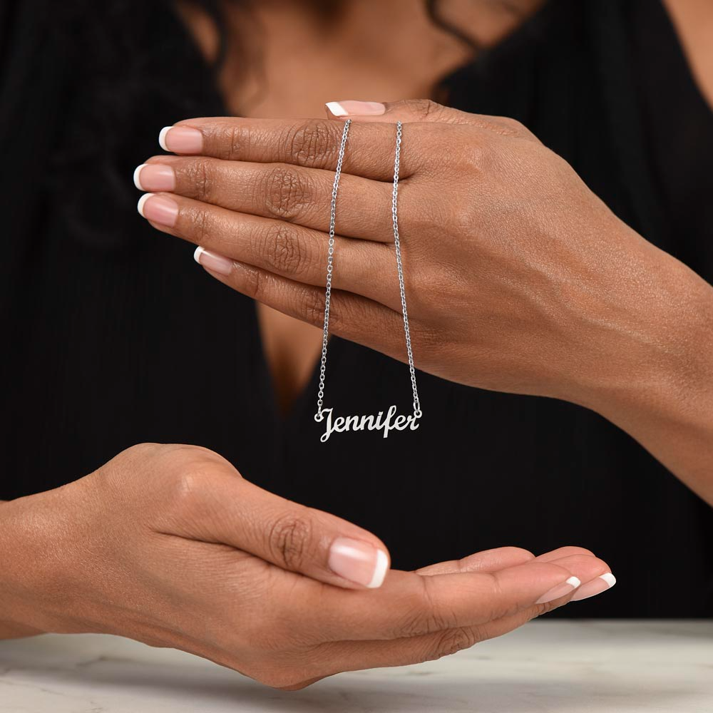 The Personalized Name or Word Necklace