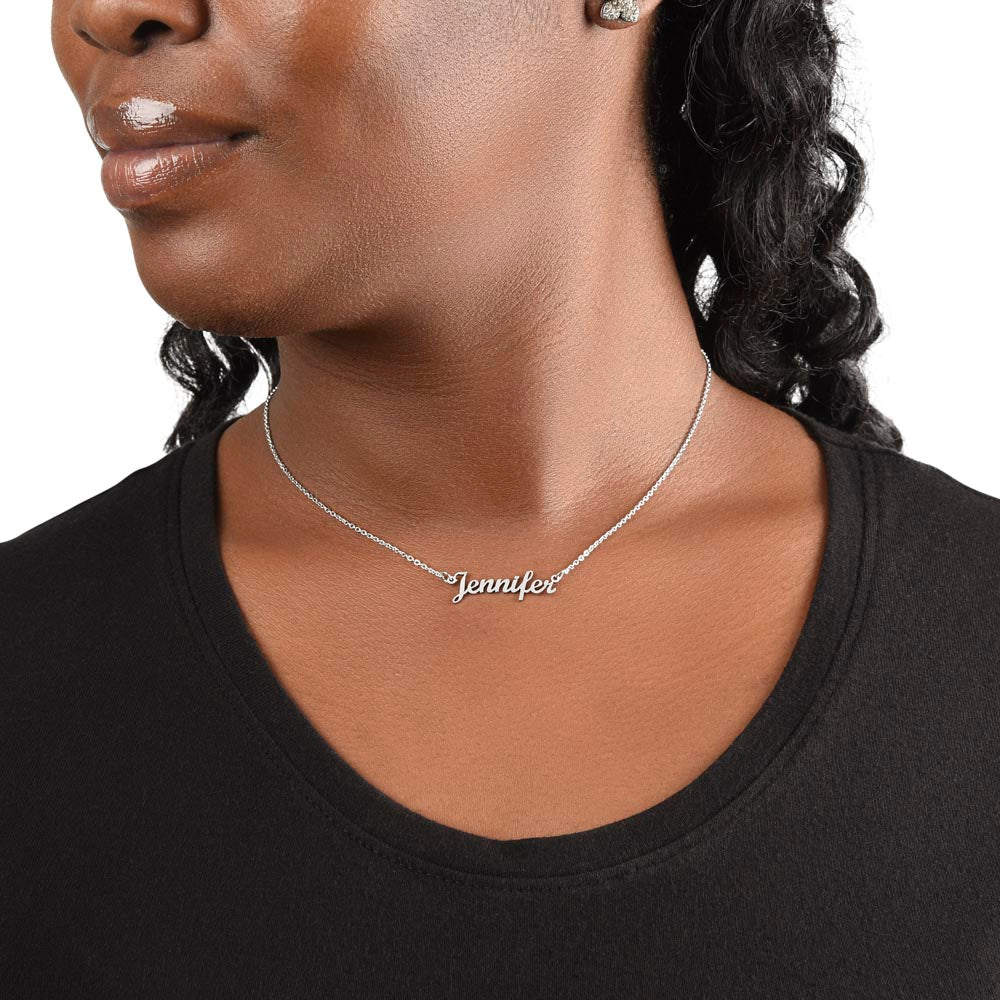 The Personalized Name or Word Necklace