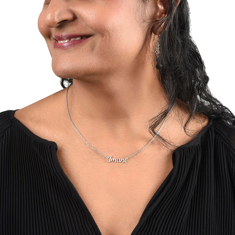 The Personalized Name or Word Necklace